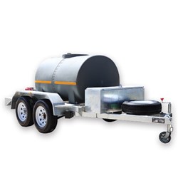 FUELTRANS Single Skin Diesel Fuel Trailer - 1500L
