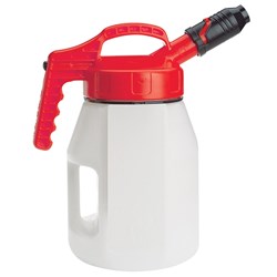 OILSAFE 5L Oil Jug w/ Red Stumpy Spout