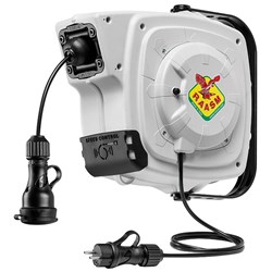 RAASM 240V Electric Cable Reel 10 amp 240v x 15m